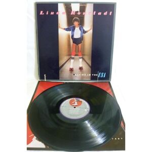 Linda Ronstadt - Living In The USA - Vinyl LP - Remainder Record Cut Jacket